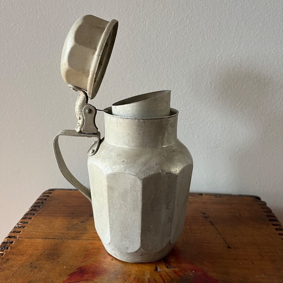 Vintage Viko Aluminum Hinged Pitcher - Picture 4 of 7